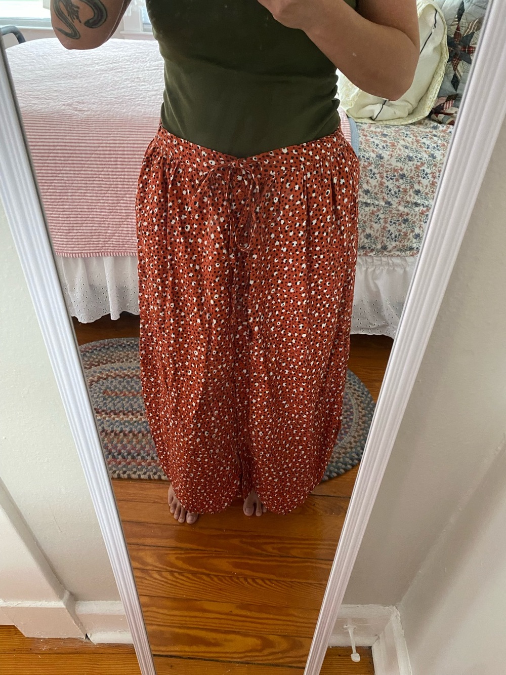 The Odells Midi Skirt from Anthropologie